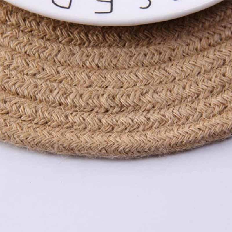 Jute Round Placemat Set of 6 - 35cms